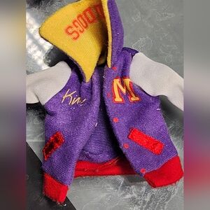 Kim Possible Doll Jacket Mad Dogs Cheer Squad Purple 2003